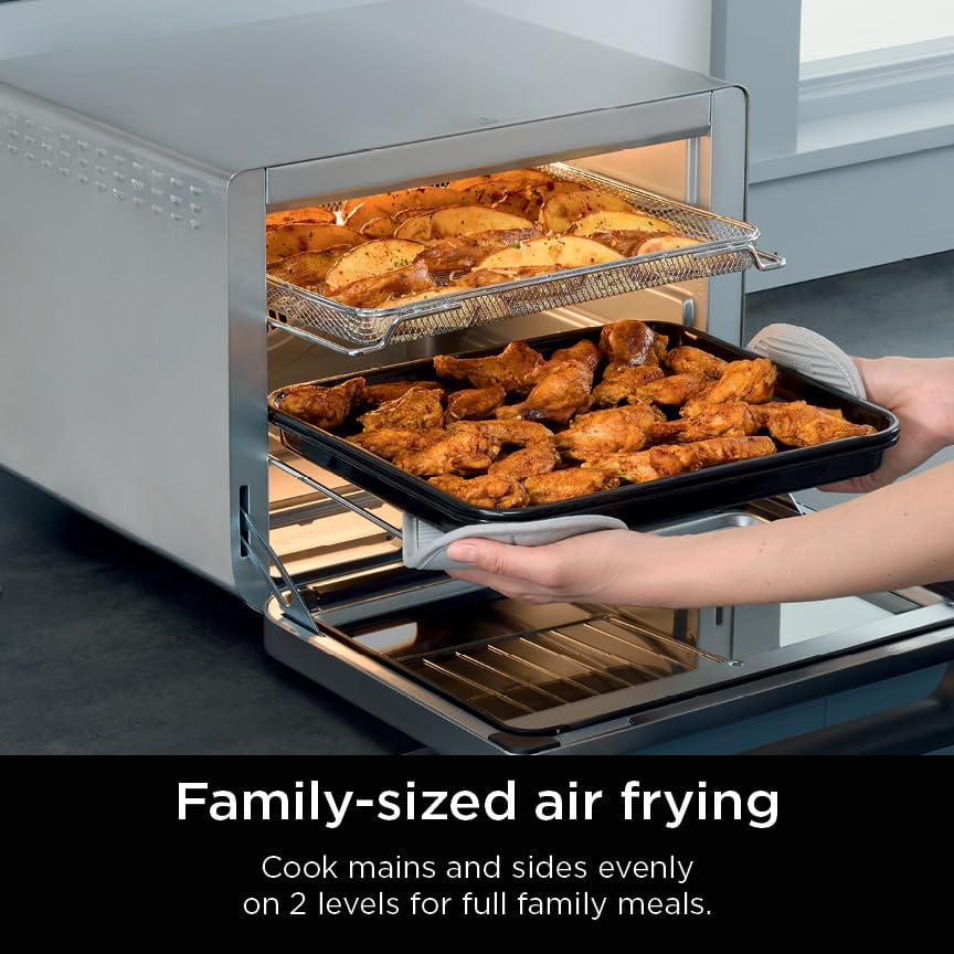 Ninja Prestige Smart XL with Pro Cook System 10-in-1 Air Fry Digital Countertop Convection Toaster Oven with Air Fry, Air ...