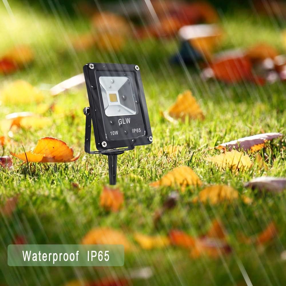 Low Voltage Landscape Lights 10W 12V Outdoor Spotlights IP65 Waterproof Garden Lights,3000K Warm White Landscape Lighting for Yard,Tree,[8 Pack]