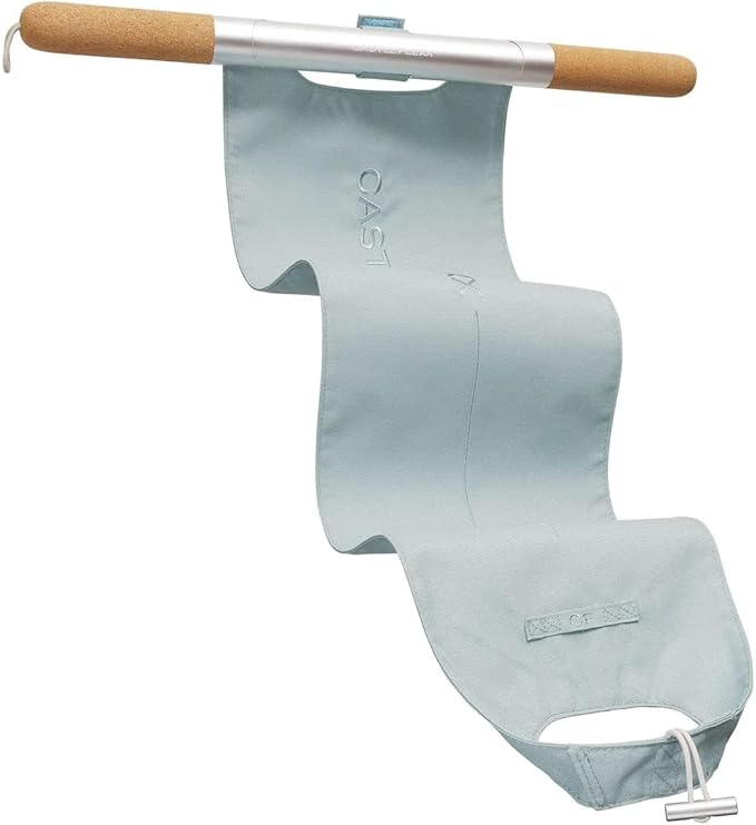 CastleFlexx Mobility and Full Body Strengthening Device | Non-Elastic Stretch Strap with Natural Premium Cork Handles for ...