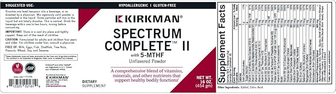 Kirkman - Methylcobalamin - Energy Production - Concentrated Powder - 2 oz - 57 Grams