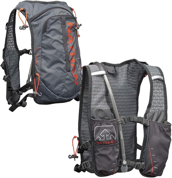 Nathan TrailMix 7L Running Vest for Men & Women, Hydration Vest w/ 2L Bladder Hydration Pack, Water Backpack for Hiking, R...