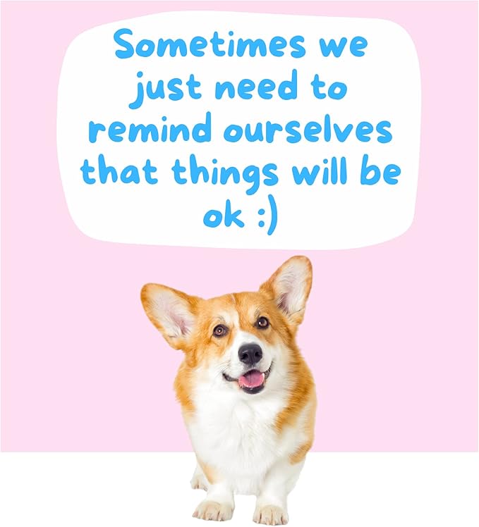 Dogs Against Anxiety Cards - 50 Cards by Catchyourdreams for Self Care and Stress, Mindfulness Affirmations Gifts for Women Dog Lover Gifts (Dogs Against Anxiety)