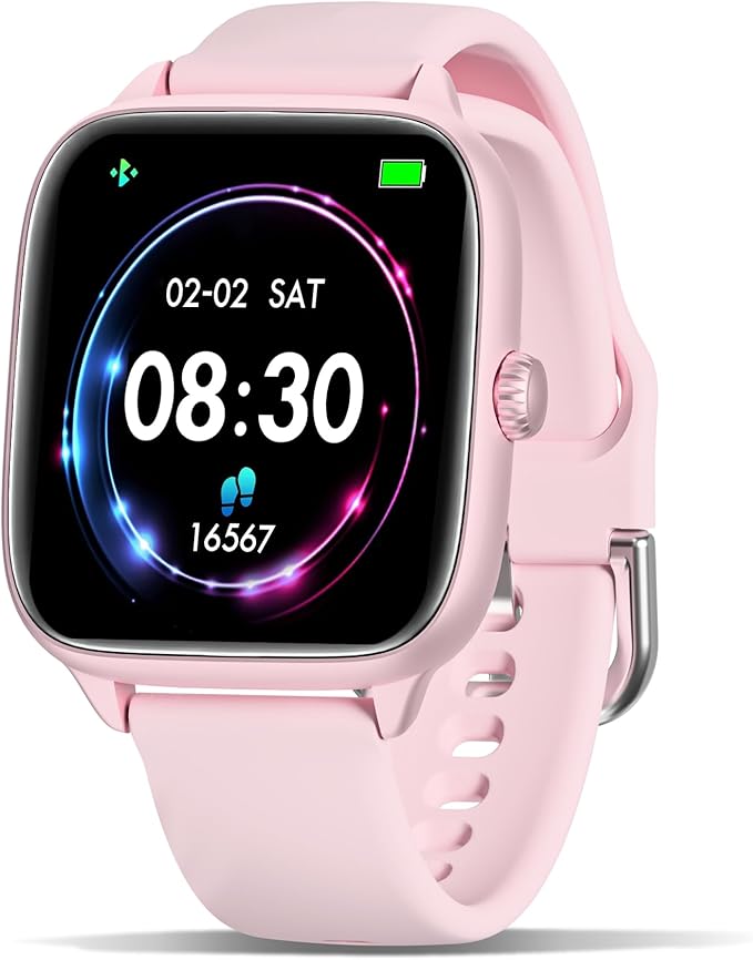 Fitness Tracker Answer/Make Calls, Smart Watch with Blood Pressure, Blood Oxygen, 24/7 Heart Rate Monitor, 120+ Sport Mode...