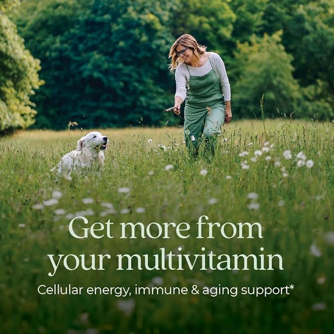 New Chapter Women's Multivitamin 40 Plus for Energy, Healthy Aging + Immune Support with 20+ Nutrients -- Every Woman's One Daily 40+, Gentle on the Stomach, 96 Count