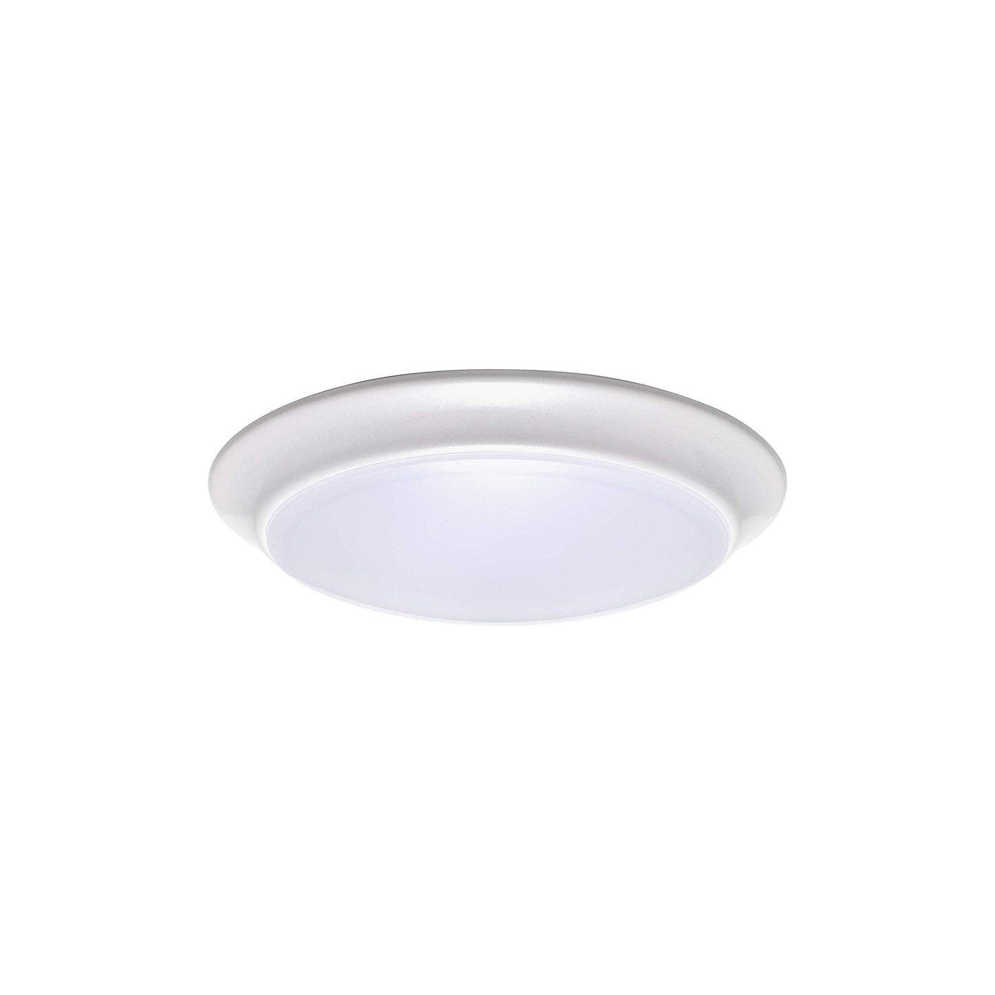 Lit-Path Led Flush Mount Ceiling Light, Dimmable 11.5W, 900 Lumen, Aluminum, 5000K, 4-Pack, Damp Location Rated For Bathroom