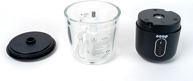 CORDLESS FOOD PROCESSOR WITH GLASS JAR