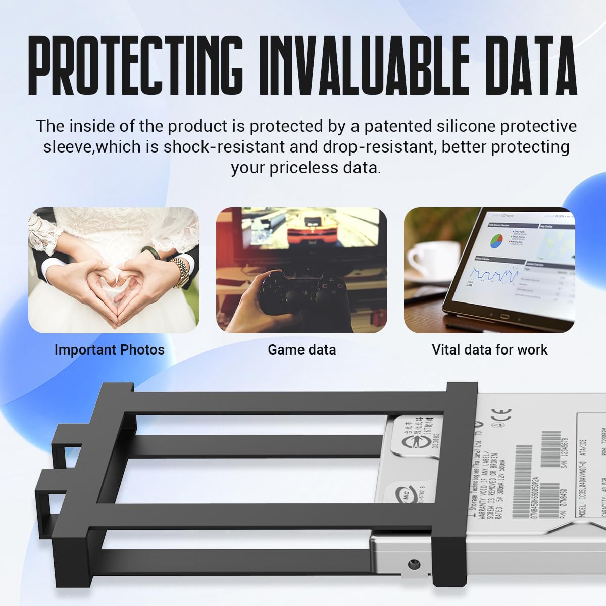 Yotuo Portable External Hard Drive Storage Expansion Mobile Hdd Usb 3.0 For Pc, Mac, Desktop, Laptop, Ps4, Ps5, Xbox One X/S, Xb