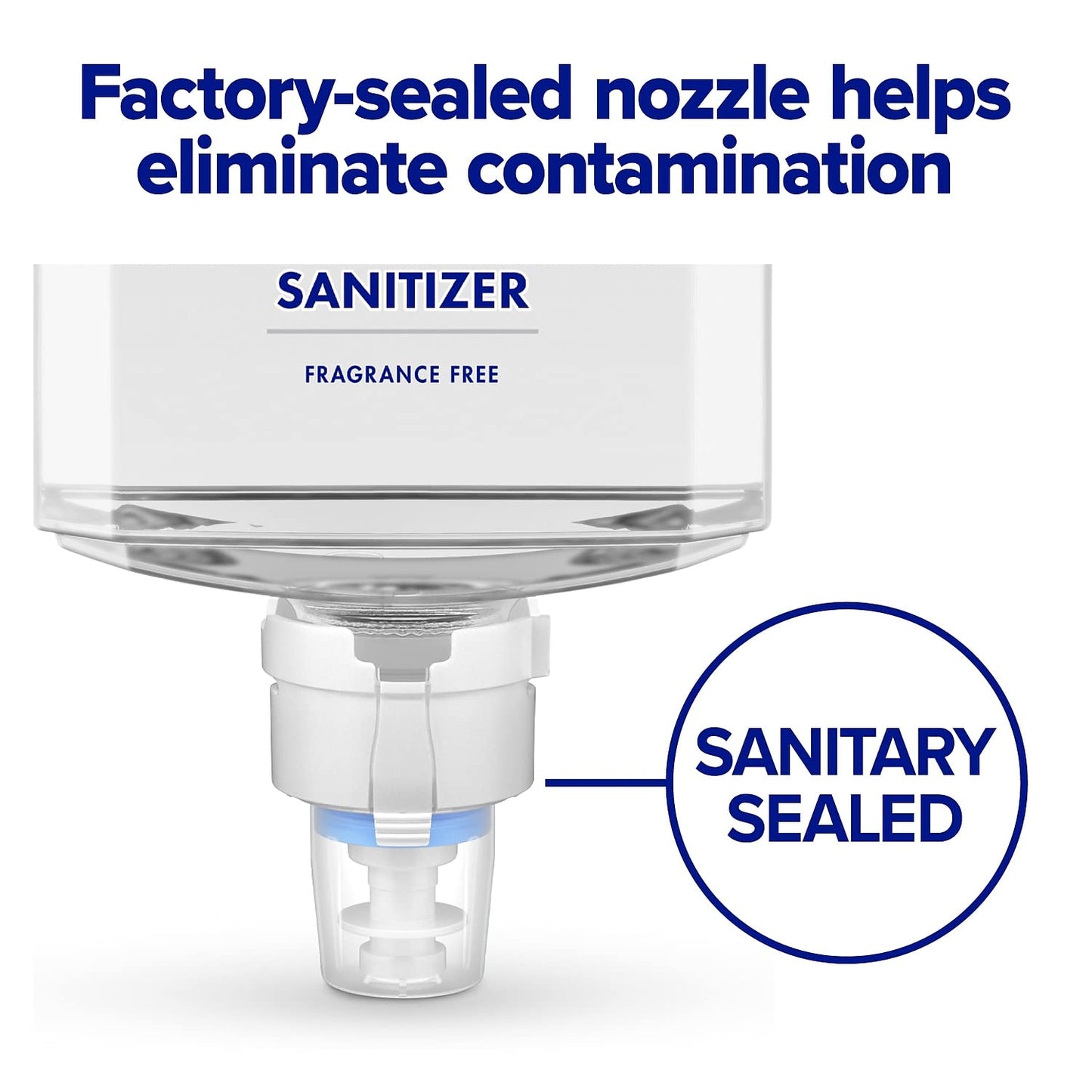 PURELL Advanced Hand Sanitizer Gel, Clean Scent, 1200 mL Refill for PURELL ES6 Automatic Hand Sanitizer Dispenser (Pack of 2) - 6463-02