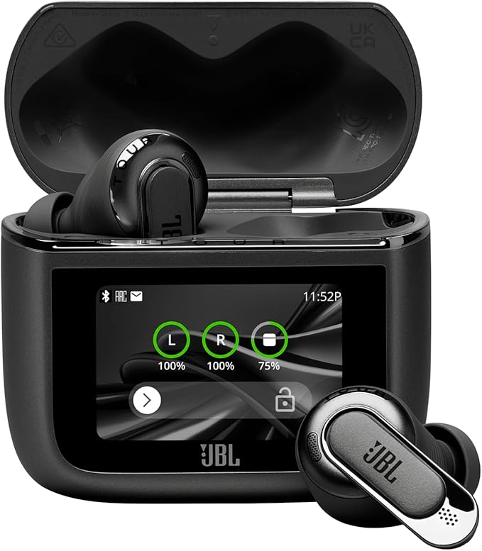 JBL Tour Pro 3 - True Wireless Noise Cancelling Earbuds with Smart Charging Case, Legendary Pro Sound with Hybrid Dual-Dri...