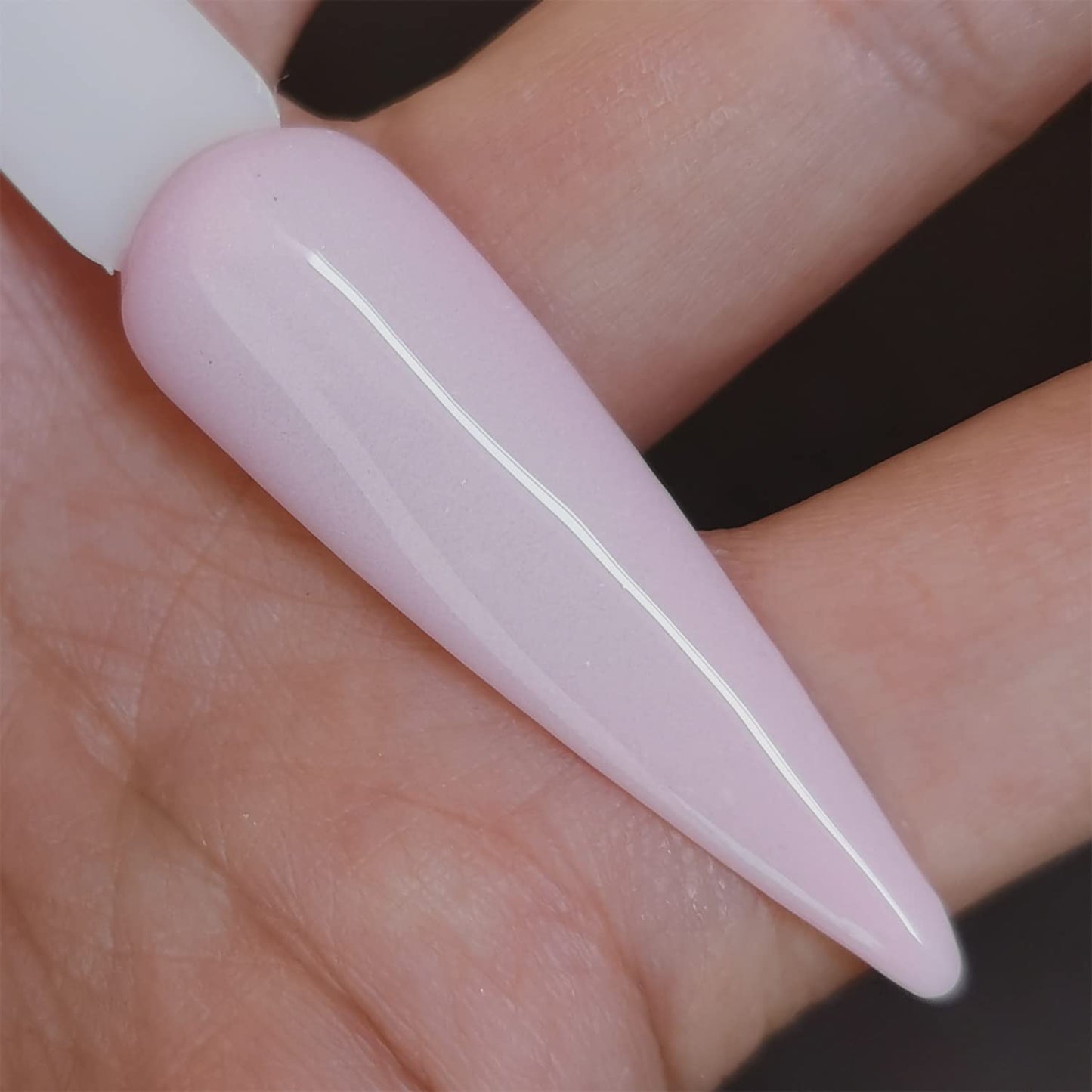 Glow in the dark Pink Acrylic Nail Powder for French Nail Art 1OZ