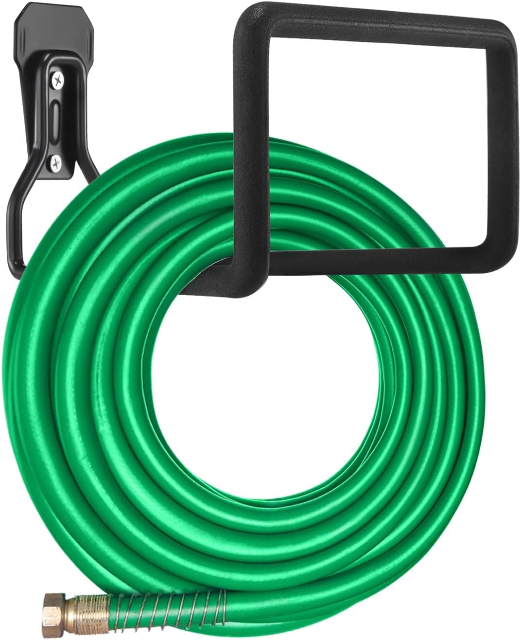 Metal Hose Reel,Hose Holder Hose Hanger Heavy Duty Hose Holders Wall Mount, Hook for Garden Hose/Expandable Hose/Water Hose/Pocket Hose/Flexable Hose(Hose Holder 150 Ft)