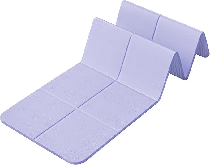 Foldable Yoga Mat for Travel 72"x 32"x 0.32"Inch, 8mm Thick Folding Exercise Mat, Outdoor Non-slip Pilates Mat for Women &...
