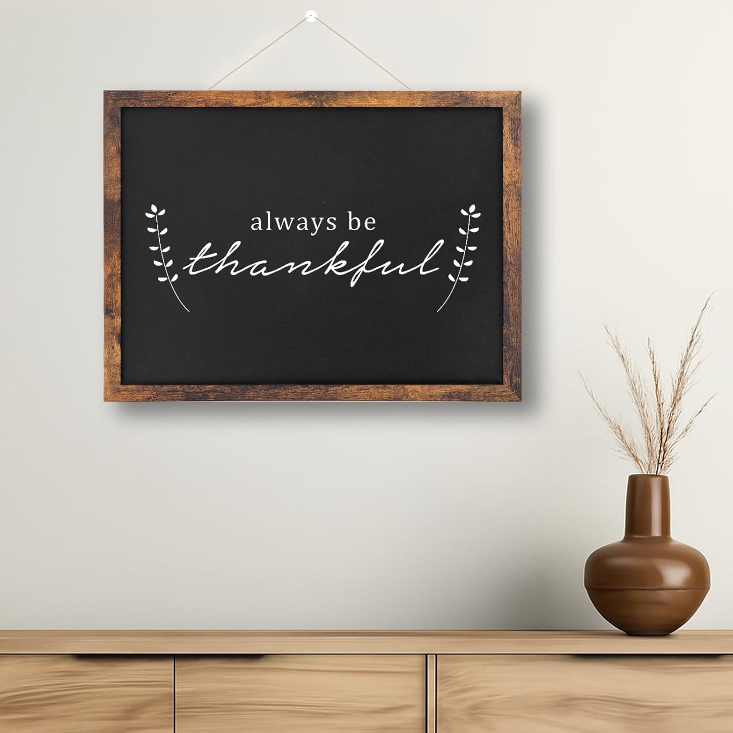 Magnetic Chalkboard, 12x16 Inches Blackboard for Wall, Black Dry Erase Board for School, Office, Home, Bar and Restaurant Menu