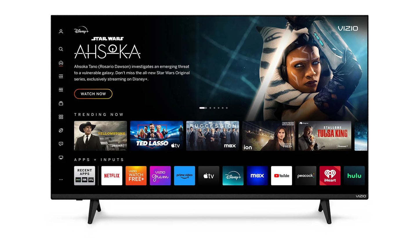 VIZIO V4K43M 43 inch Class 4K LED HDR Smart TV (Renewed)