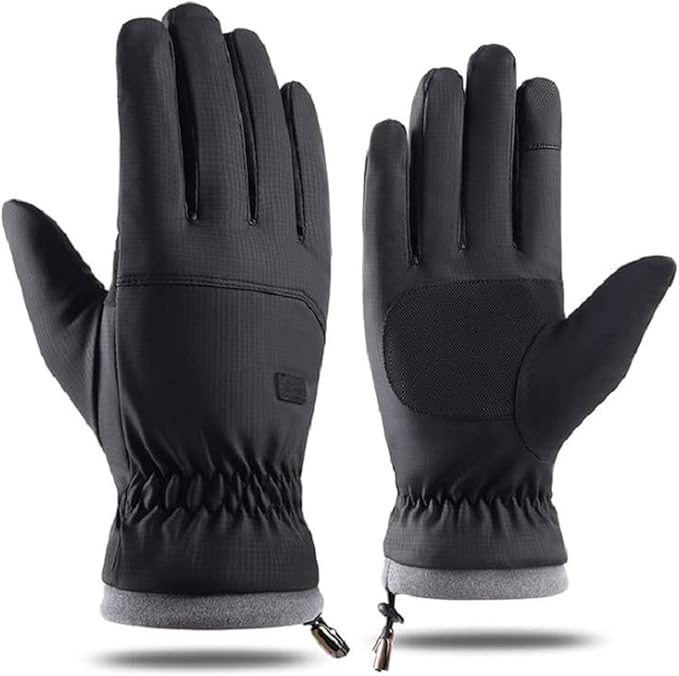 Eohak Men and Women Ski Gloves Winter Cold Weather Gloves Touchscreen Warm Waterproof Gloves for Cycling, Running, Drivin...