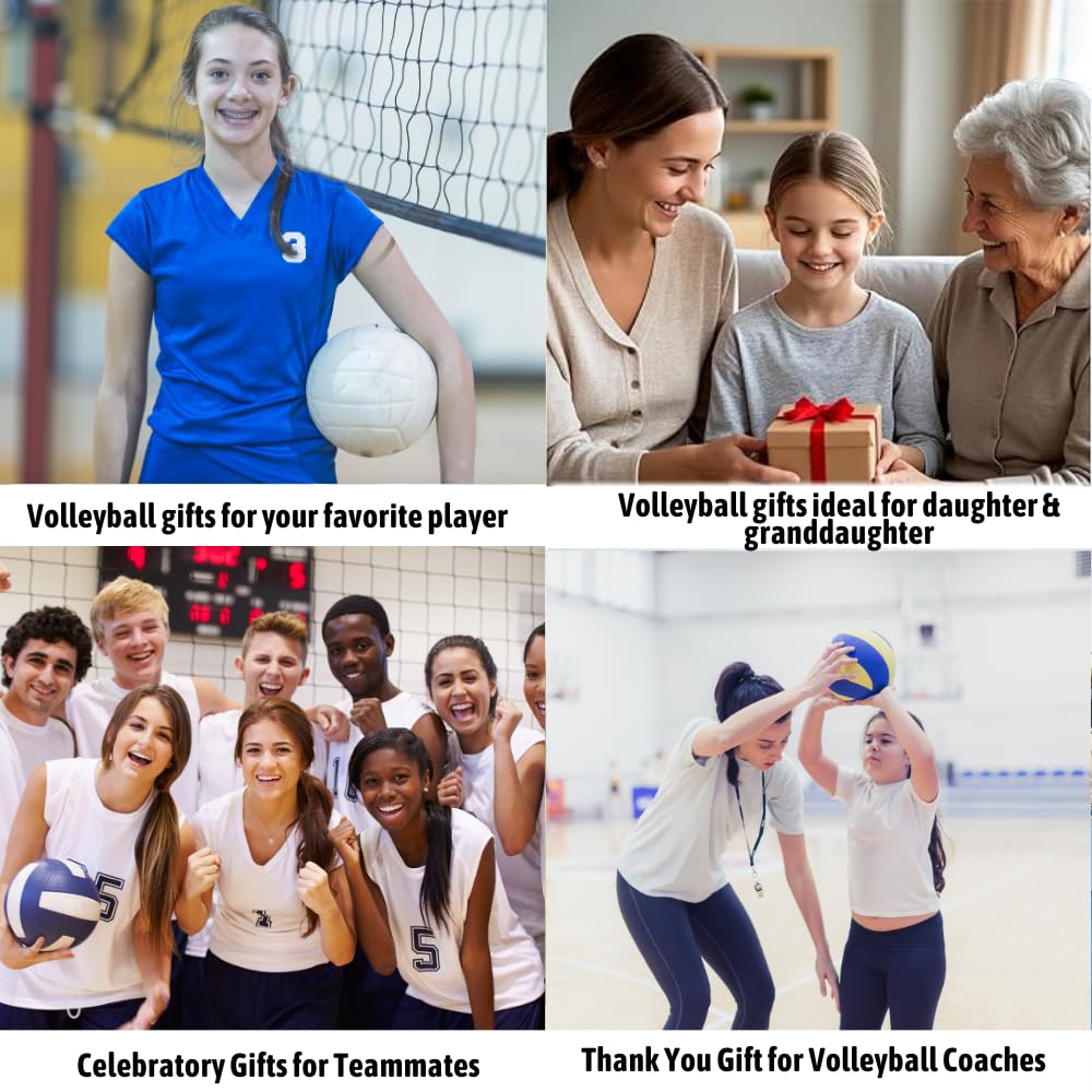 Infinity Collection Volleyball Bracelet (Navy/White) - Volleyball Jewelry in 5 Colors - Gifts for Players
