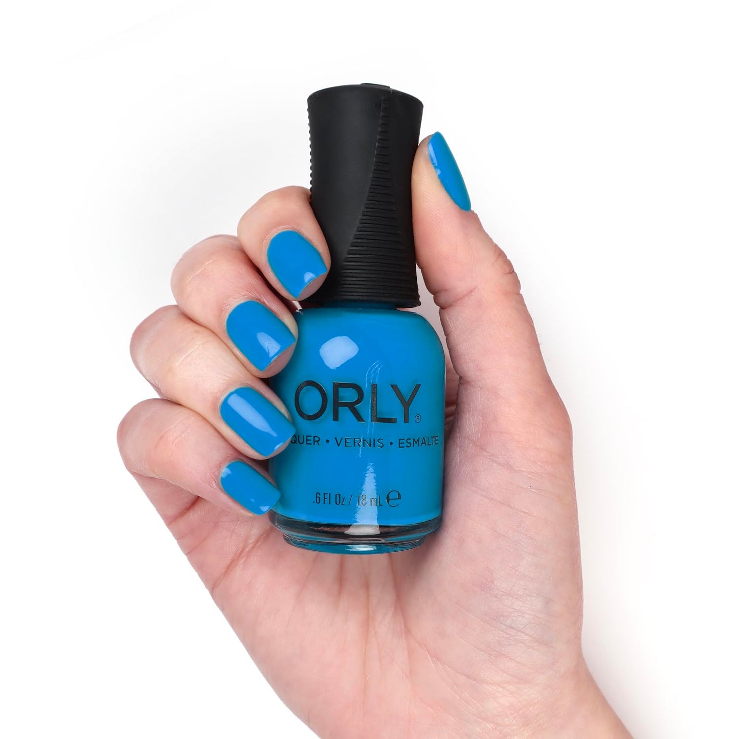 Orly Nail Polish Be Kind Rewind | Limited Edited 1980s Collection | Bold Blue Crme | Long-Wearing, Quick Drying & Chip Resistant