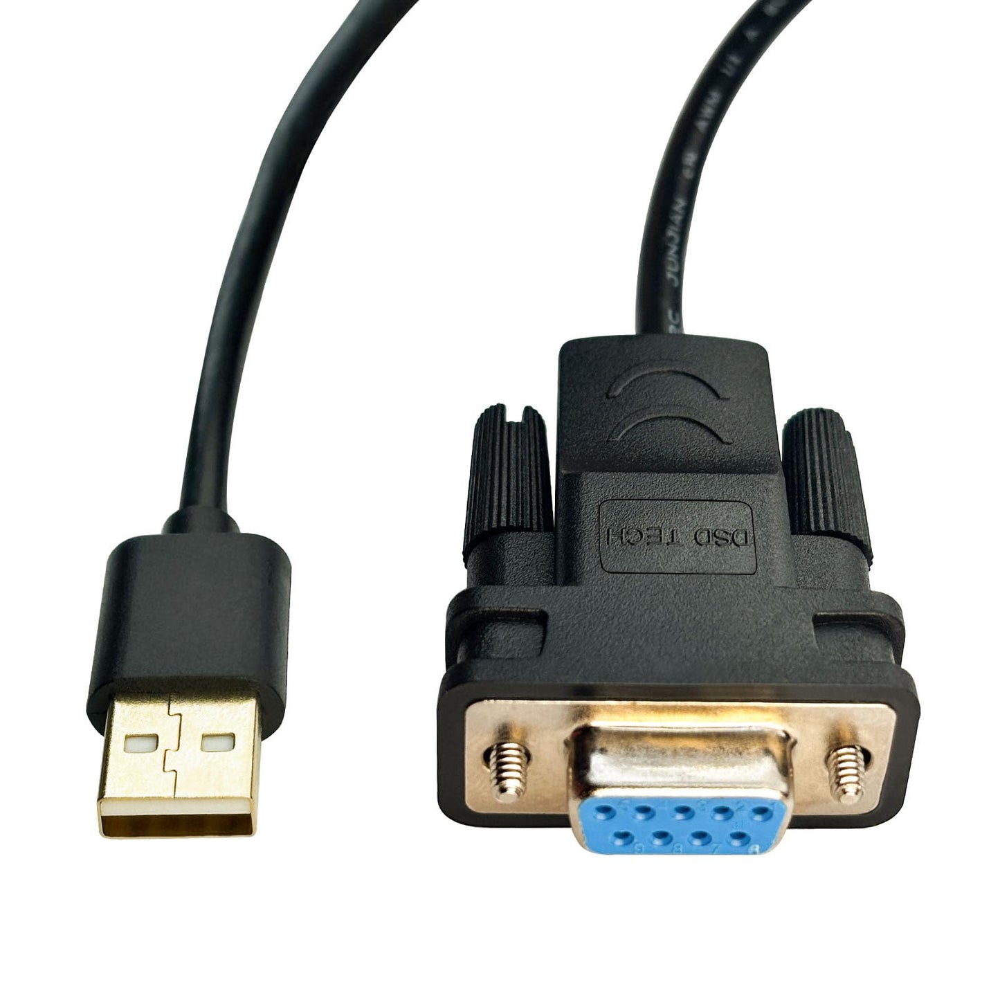 Dsd Tech Sh-Rs232G Usb To Serial Db9 Female Cable Built-In Ftdi Ft232Rl Chip