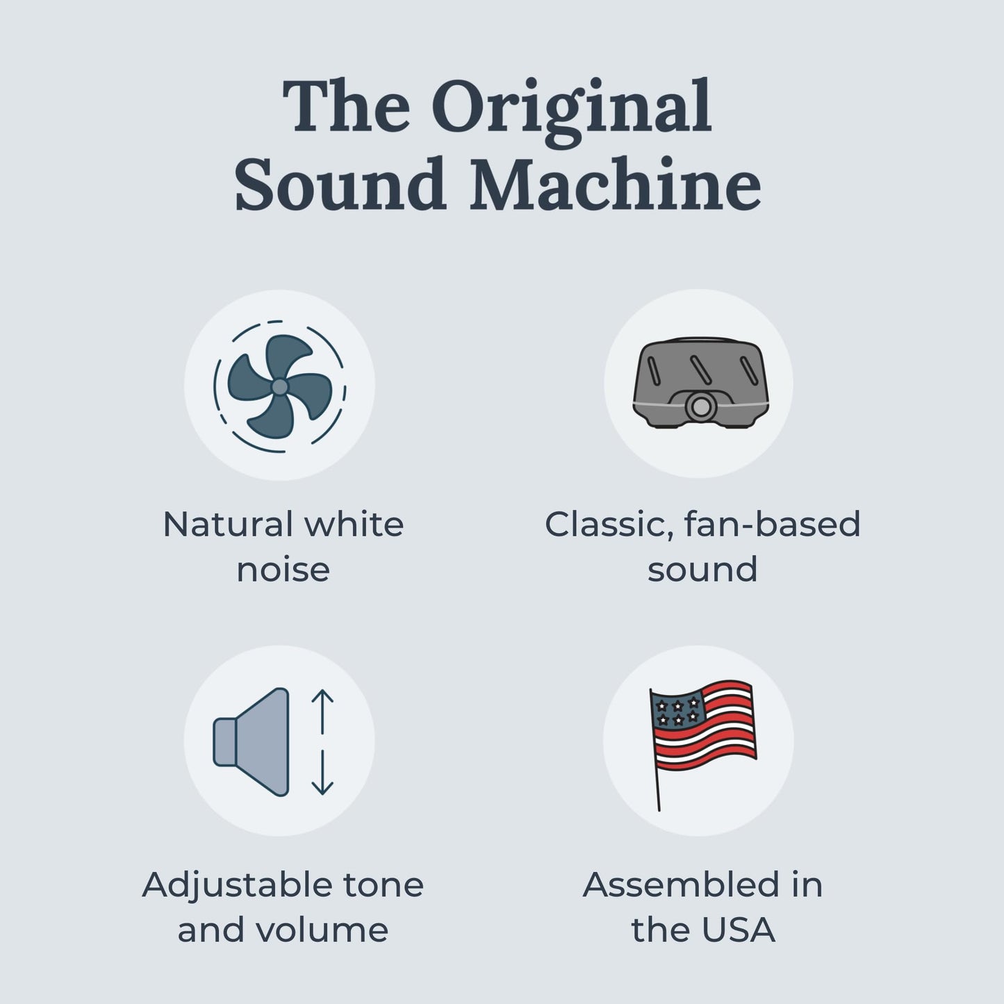 Yogasleep Dohm (Charcoal) The Original White Noise Machine, Relaxing Natural Sound from a Real Fan, Noise Cancelling for Office Privacy, Sleep Aid for Adults & Baby, Travel Size Pink Noise Machine