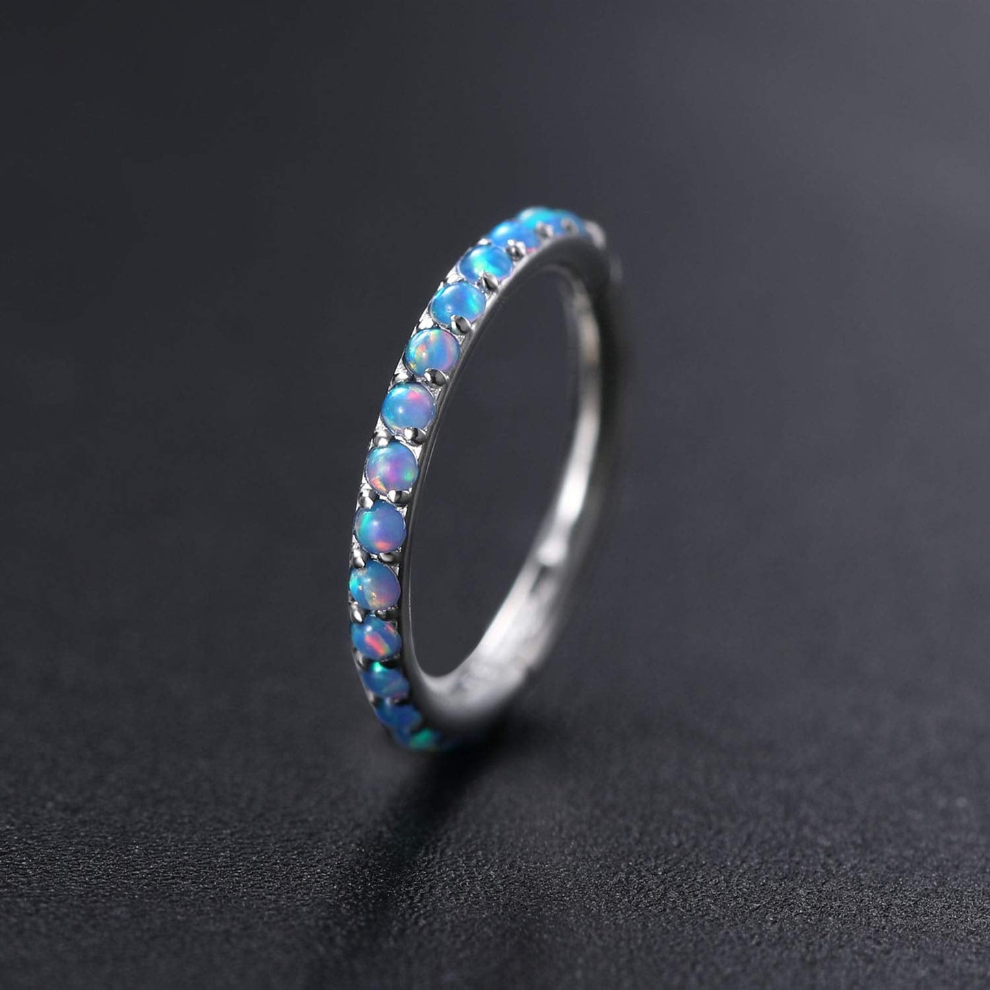 16G Cartilage Earring Opal Daith Earrings Nose Rings Septum Jewelry 316L Surgical Steel Helix Tragus Piercing Jewelry, Metal, ot