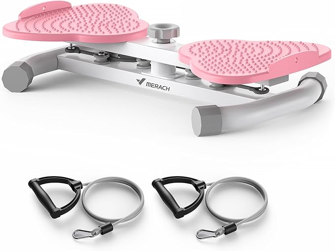 MERACH Waist Twister Machine Exercise, Ab Twist Board with 300 lbs Weight Capacity, Abs Workout for Slim Waist and Core Ab...