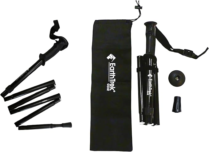 Folding Collapsible Travel Hiking Trekking Pole