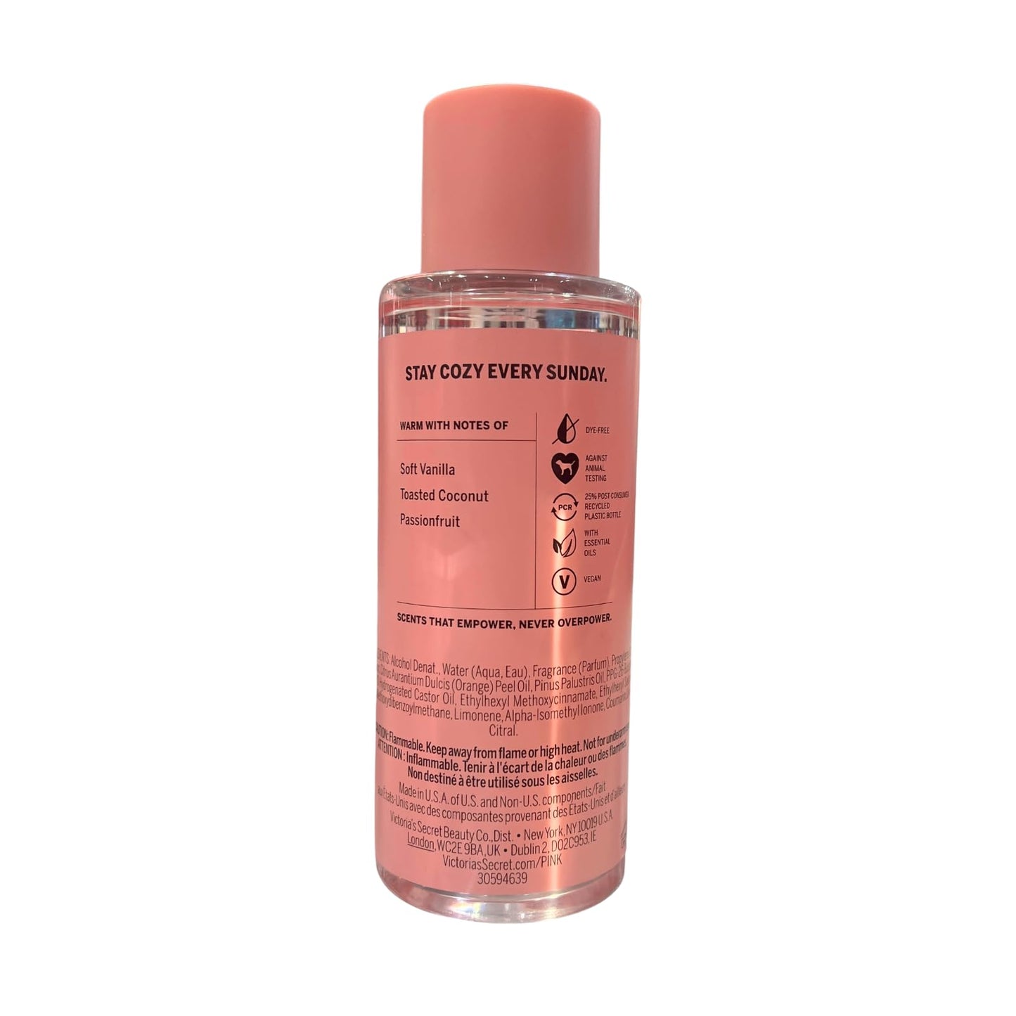 Victoria's Secret PINK WARM & COZY Body Mist 8.4 fl oz - Discontinued