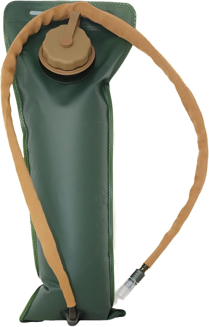 M MCGUIRE GEAR Hydration Bladder, 3L/100 oz. Water Bladder, Leak Proof Hydration Pack, Water Reservoir with Insulated Drin...