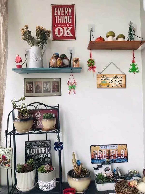 Happiness is Homemade Sign, Farmhouse Kitchen Sign,Rustic Wooden Kitchen Wall Decor for Dining Room (Happiness) 4x16 Inch