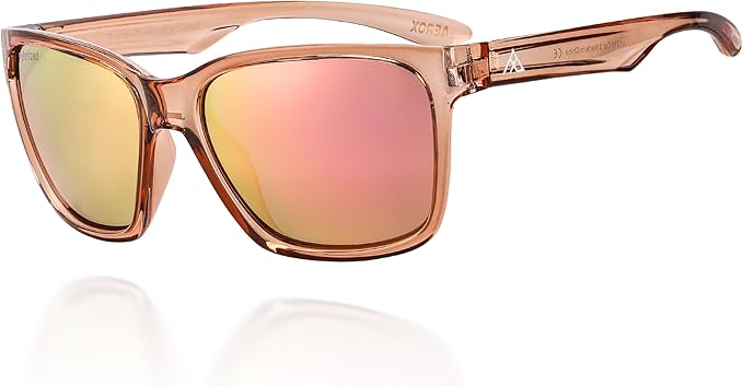 AEROX Oversized Polarized Sunglasses for Running, Cycling, Golf, and Driving - UV Protection Sports Glasses for Men, Women