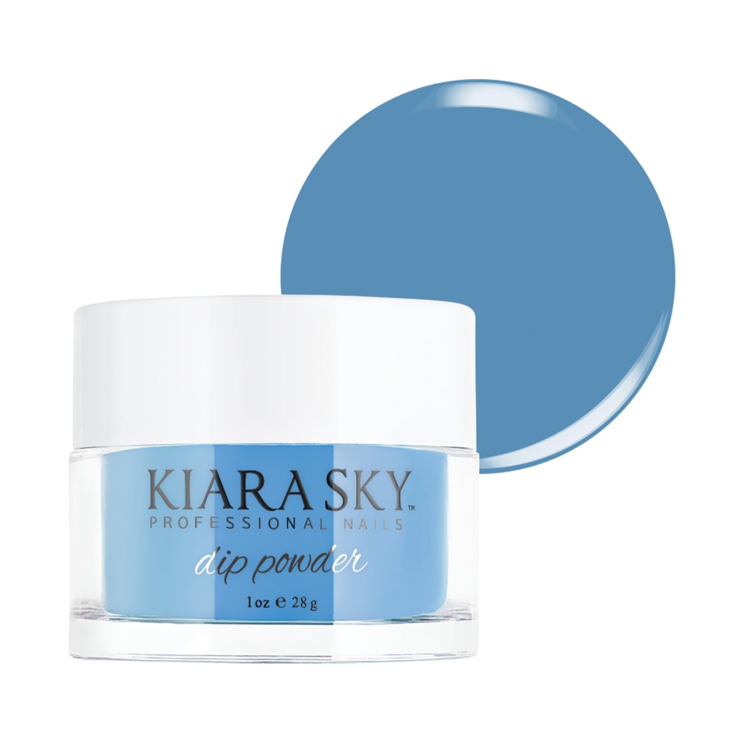Kiara Sky Dip Powder Blue Tones 1 oz, After The Reign