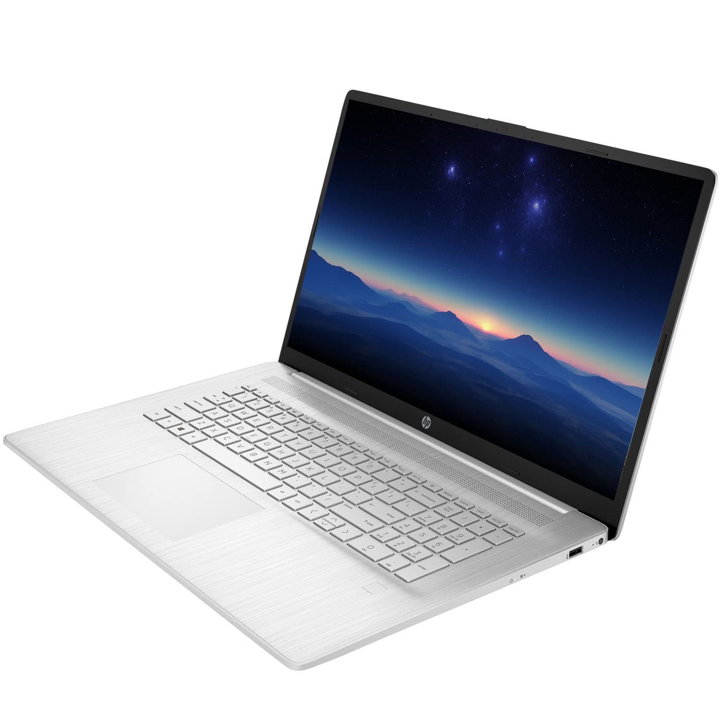 Hp 17 Laptop, 17.3 Hd+ Touchscreen, Amd Ryzen 5 5625U, 16Gb Ddr4 Ram, 1Tb Pcie Ssd, Wi-Fi, Backlit Keyboard, Fingerprint Reader,