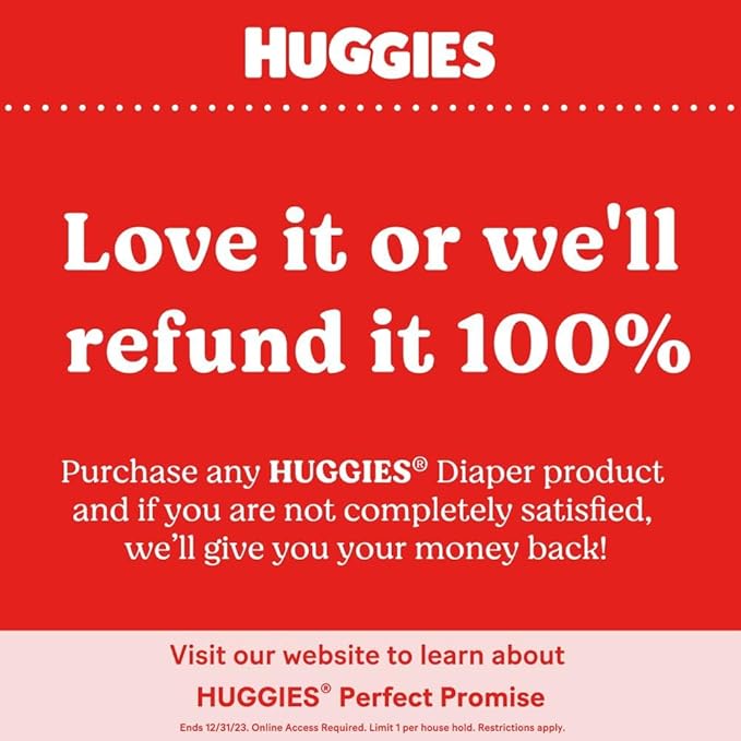 Huggies Size 4 Diapers, Little Snugglers Baby Diapers, Size 4 (22-37 lbs), 120 Count, Packaging May Vary
