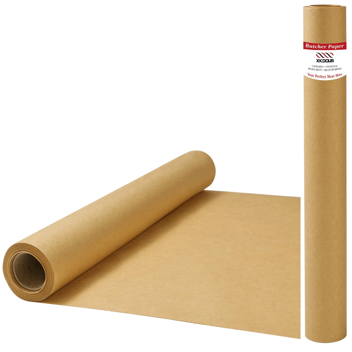 Butcher Paper Roll Suitable for Smoking All Meat Varieties, 17.5 Inch x 30 Feet Brown Butcher Smoker Paper