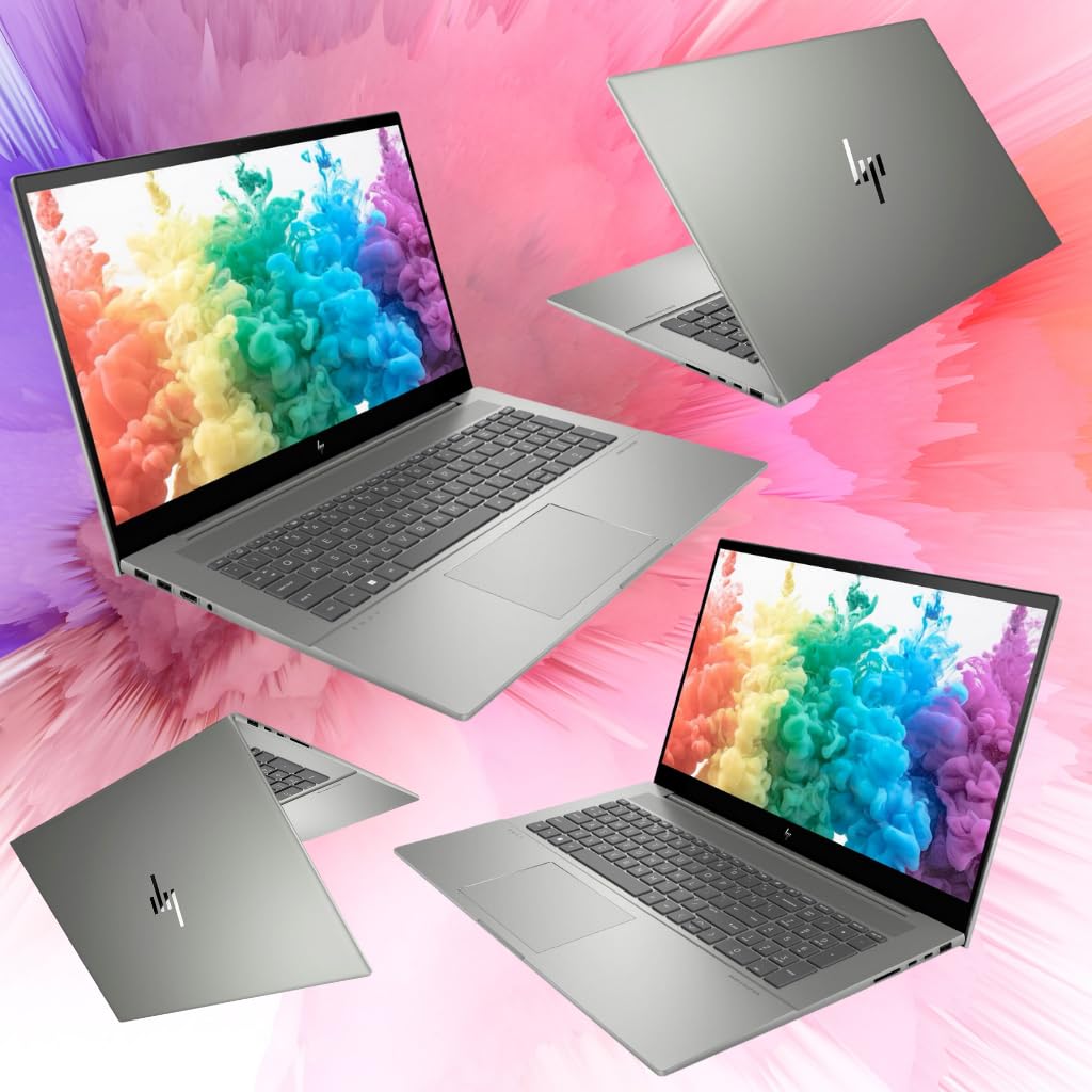 Hp 2023 Envy Laptop, 17.3 Fhd Touchscreen, Intel Core I7-1355U, Nvidia Rtx 3050, 32Gb Ram, 1Tb Ssd, Hdmi, Webcam, Backlit Kb, Sd
