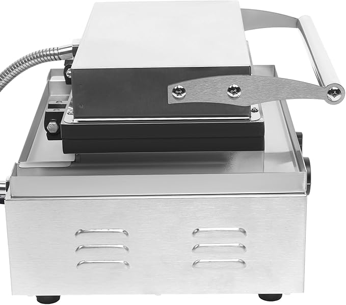 Commercial Waffle Donut Machine, 110V 1550W Electric Donut Maker w/Non-stick Surface, Temperature 122-572℉, 6 Holes Double-Sided Heating Doughnut Waffle Maker for Home Bakery Mall (6 Donut Holes)