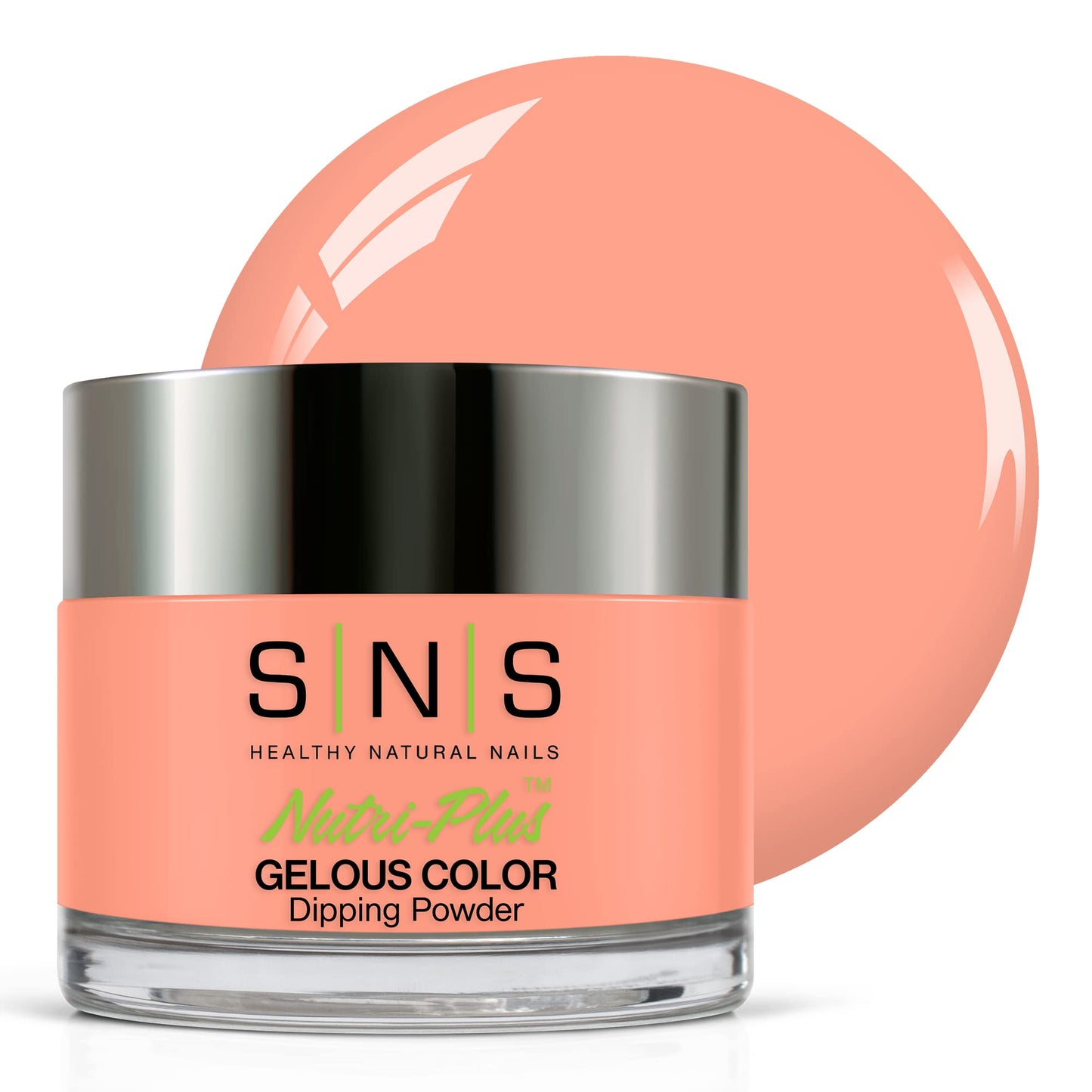 SNS Nail Dip Powder, Gelous Color Dipping Powder - Puppy Love (Brown/Beige), EE19 - Long-Lasting Acrylic Nail Color & Polish Las