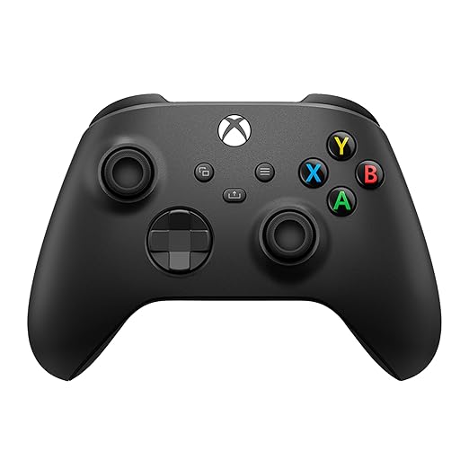 Xbox Wireless Gaming Controller (2025) – Carbon Black – Play on Xbox, Windows, Android, iOS, FireTV Sticks, Smart TVs, VR ...