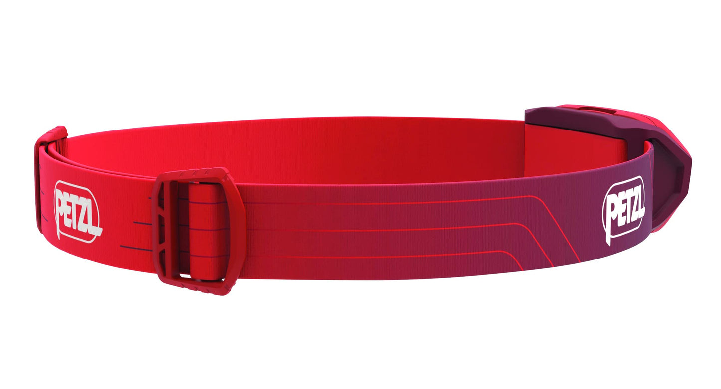 PETZL TIKKINA Headlamp - 300 Lumen, Compact Design, One Size, Red, Model E060AA03