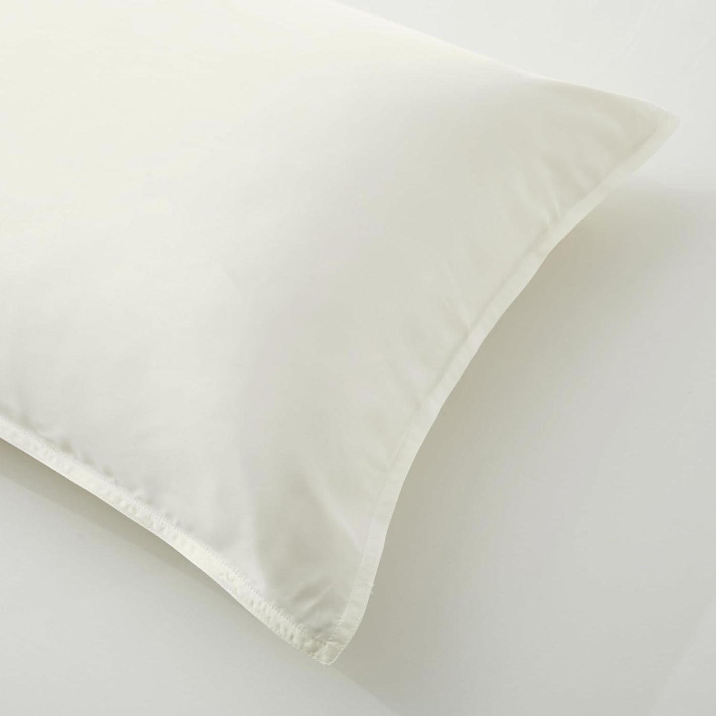 Luxury Bamboo Market | King Envelope Pillowcase Set | 100% Viscose Made from Bamboo | Organically Grown | Ultra Soft | Cooling | 2pcs [Opulent Ivory]