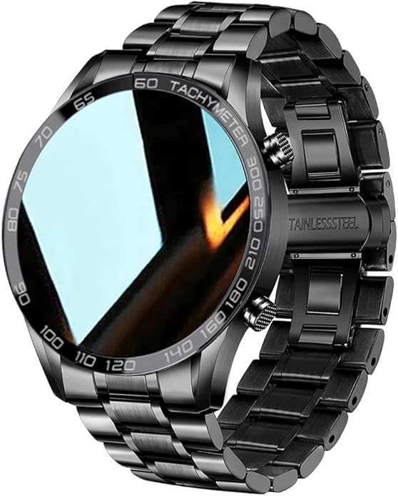 FILIEKEU Men Smart Watch for Android iOS, Bluetooth Calls Voice Chat with Heart Rate/Sleep Monitor Fitness Tracker, 1.3" F...