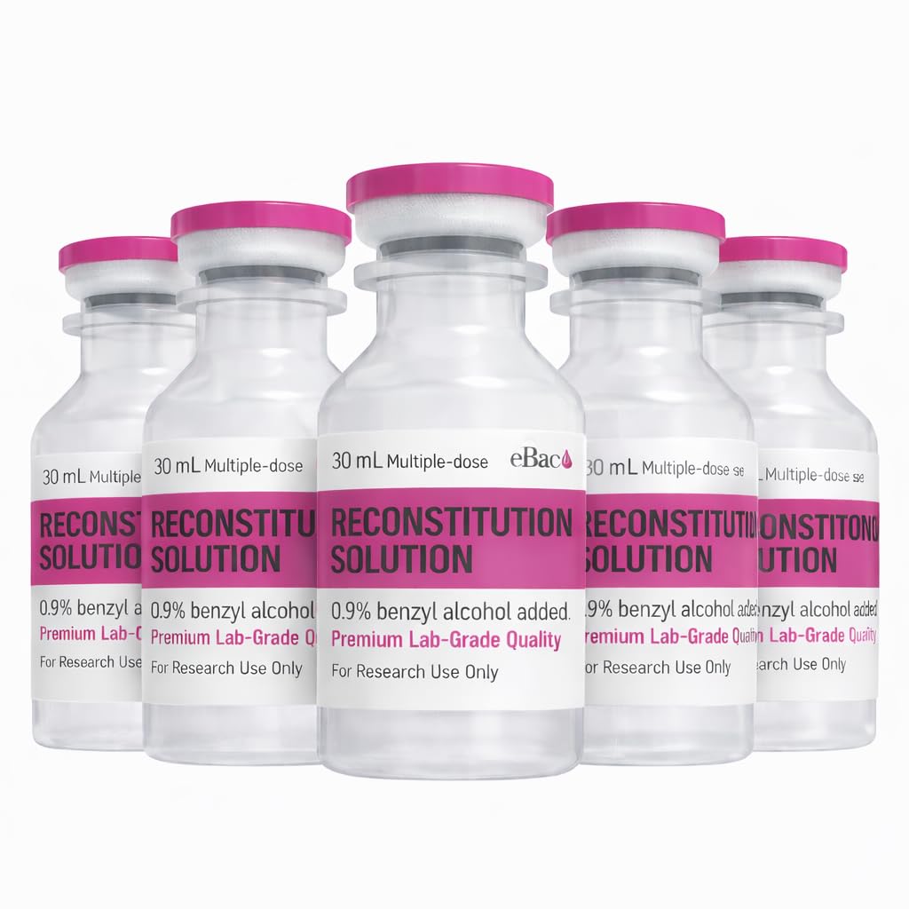 Clear Plastic Sample Bottles, 30 mL, Made in USA, 5 Pack