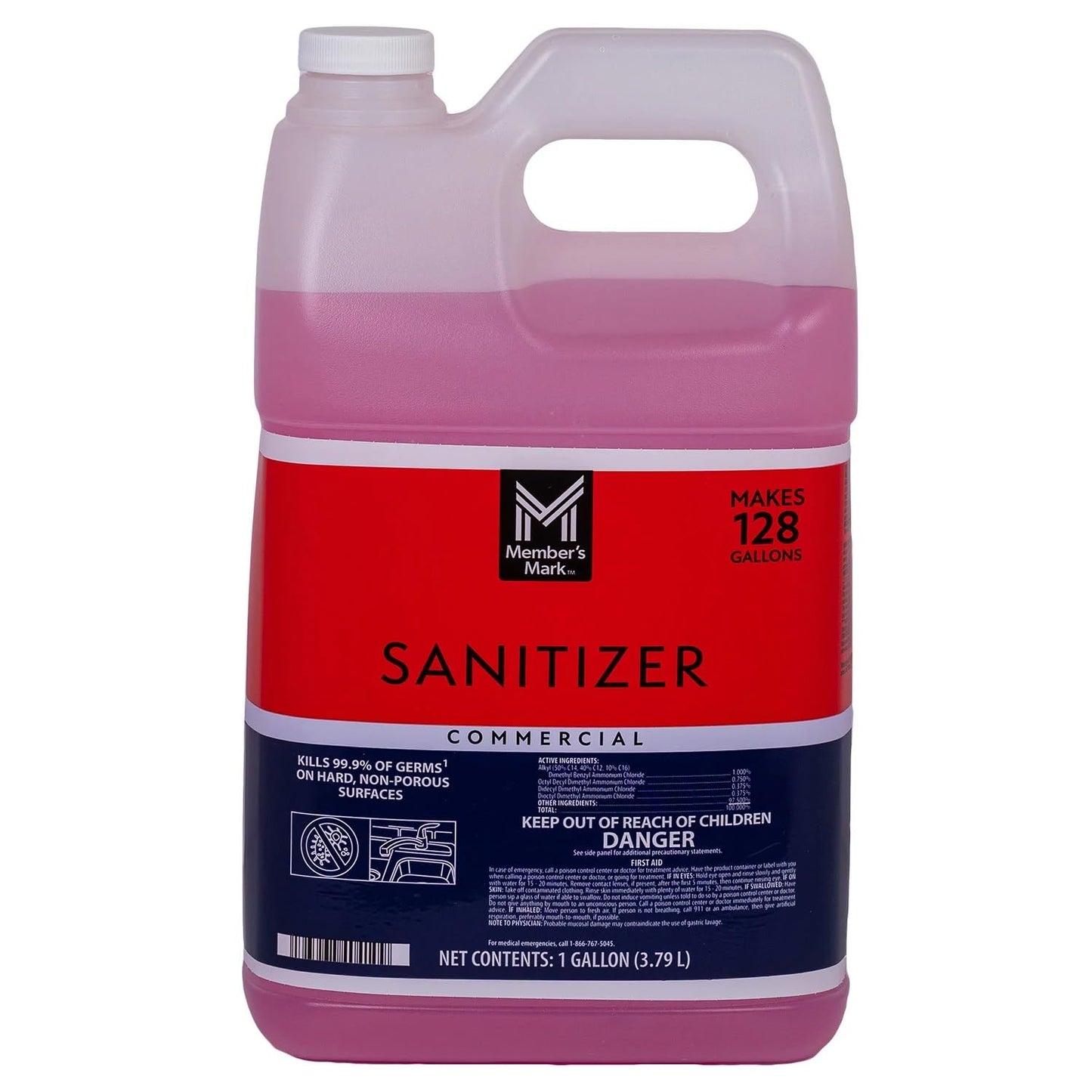 Member's Mark Commercial Sanitizer (128 Ounce) (2 Pack)