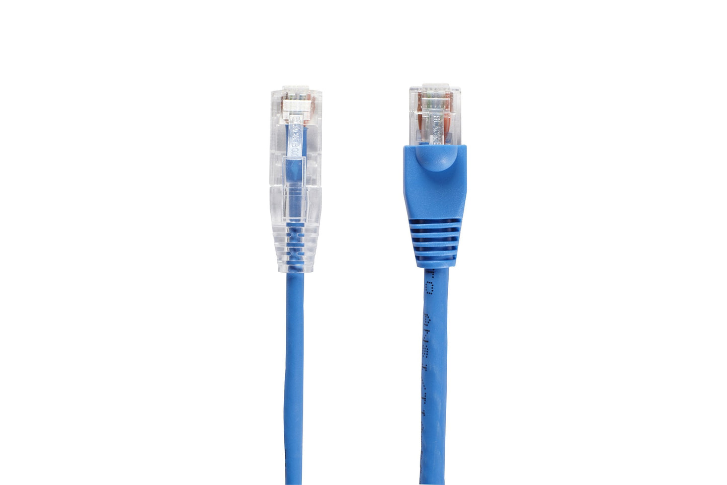Black Box 2Ft Blue Cat6A Slim 28Awg Patch