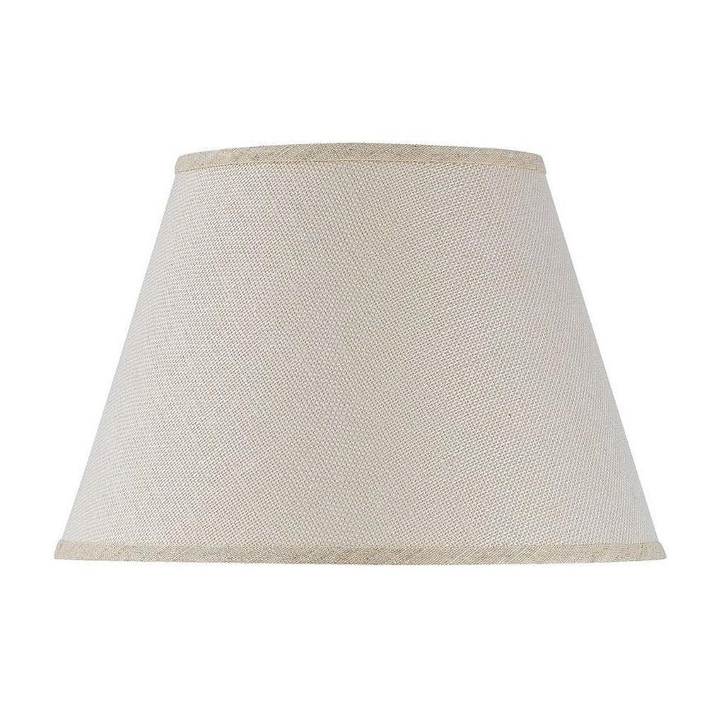 Cal Lighting CALSH-1425 Transitional Desk Lamp, Burlap Finish, Decorative Lighting Accessory