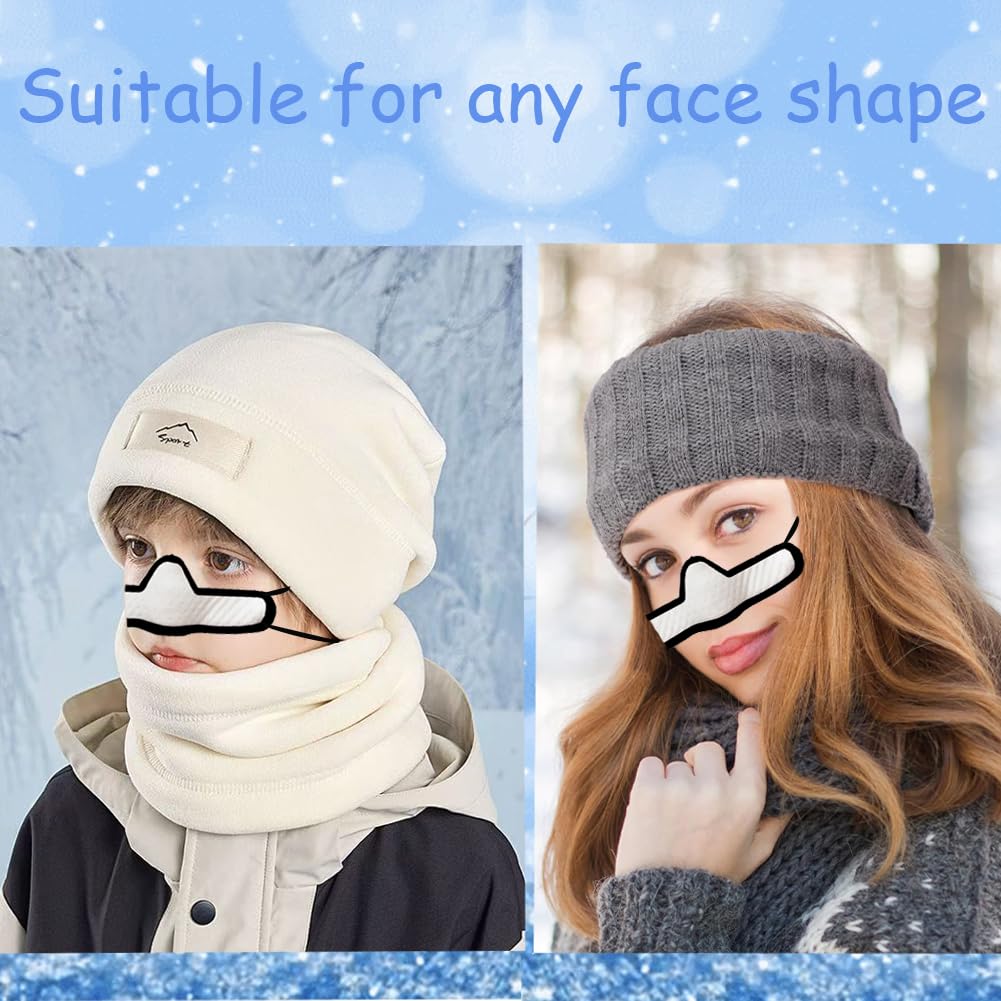 CMRCOYO Nasal Strips For Sleeping Nose Warmer for Women Men Outdoor Activities Cold Protection Dust Anti Pollen Air Conditioning (2)