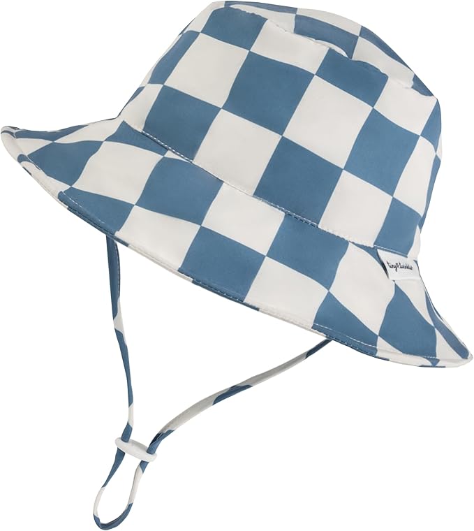 Tiny Twinkle Baby&Toddler Sun Hat|Adjustable UPF 50+ Bucket Hat for Infants&Kids|Lightweight Quick-Dry Hat for Beach&Swim