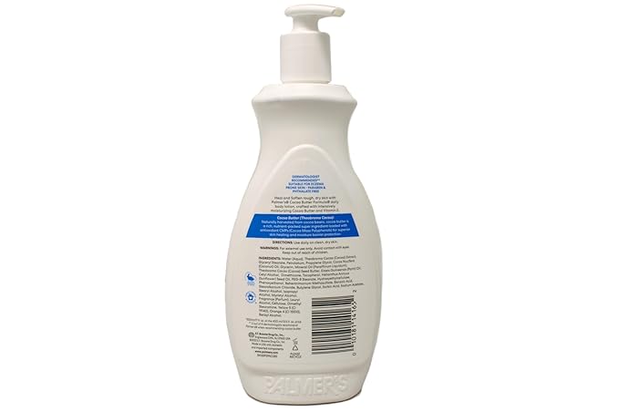 Palmers Cocoa Butter Lotion With Vitamin-E 17 Ounce Bonus (500ml) (Pack of 2)