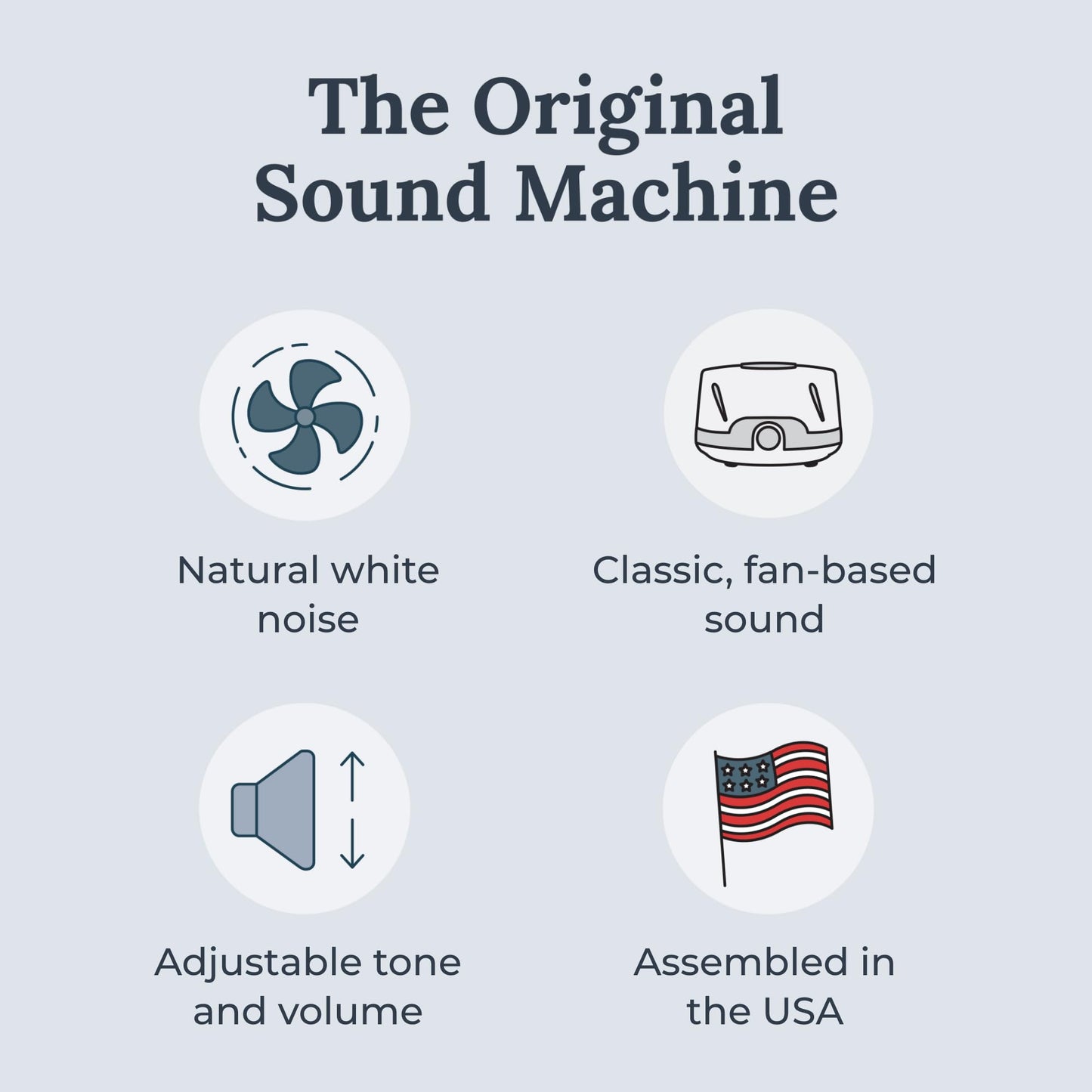 Yogasleep Dohm Classic (3 Pack) The Original White Noise Sound Machine, Soothing Natural Sounds from a Real Fan, Sleep Therapy for Adults & Baby, Noise Cancelling for Office Privacy & Meditation