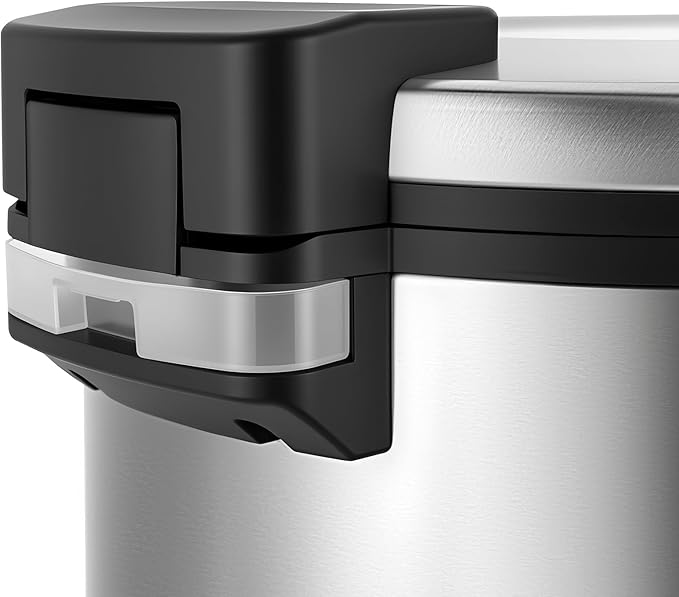 23L/6gal Commercial Rice Warmer with Nonstick Inner Pot and Rice Spoon, Large Capacity Soup Warmer, Stainless Steel Electric Food Warm for Home, Restaurant, Hotel Canteen